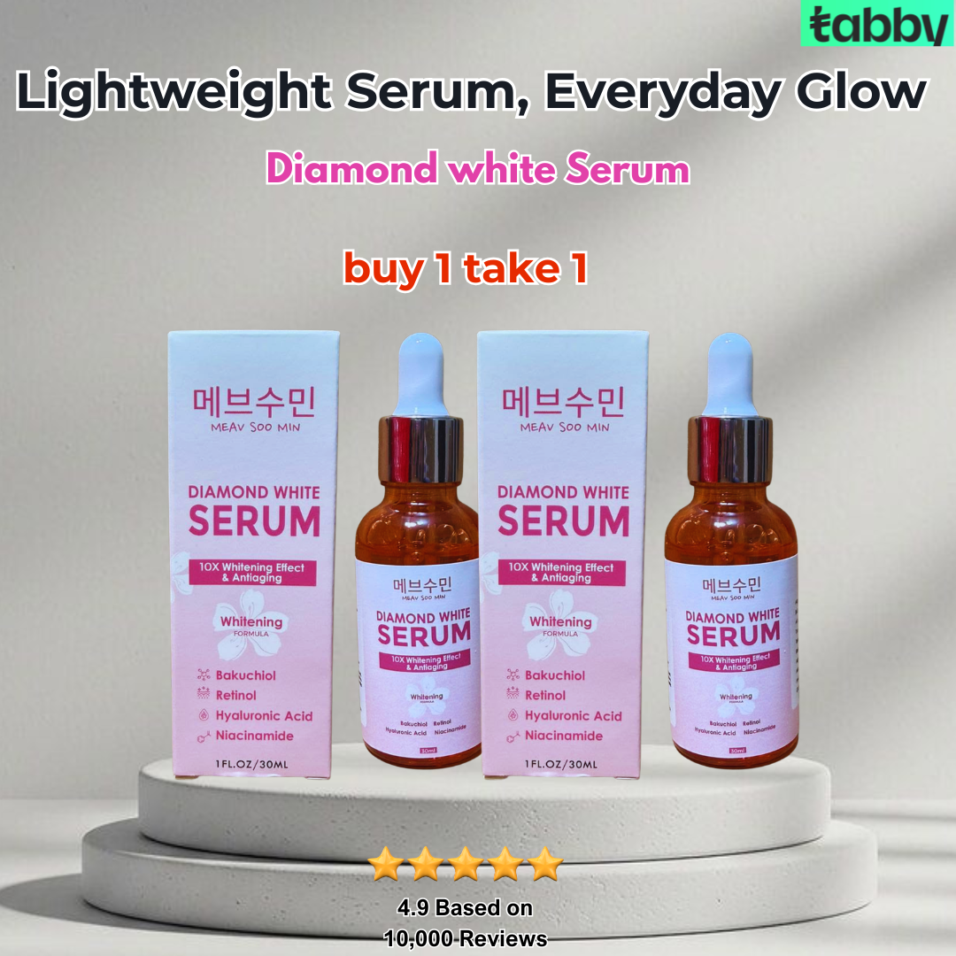 Buy 1 Take 1 Diamond White Radiance Face Serum Hydrating Anti Aging Solution