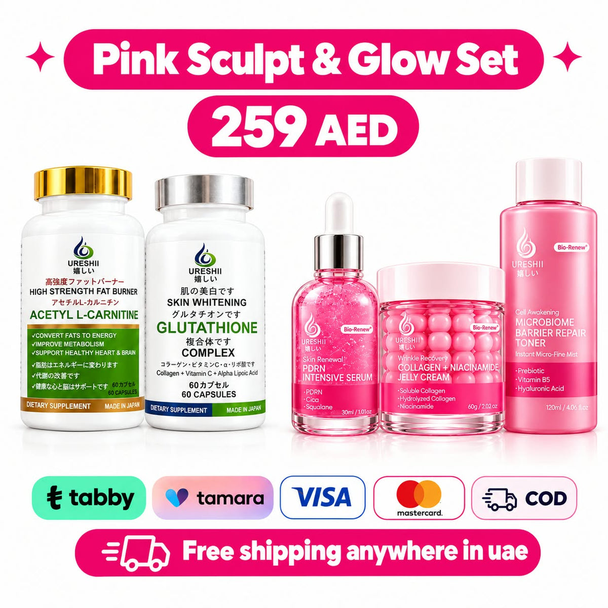 Pink Sculpt & Glow Collection