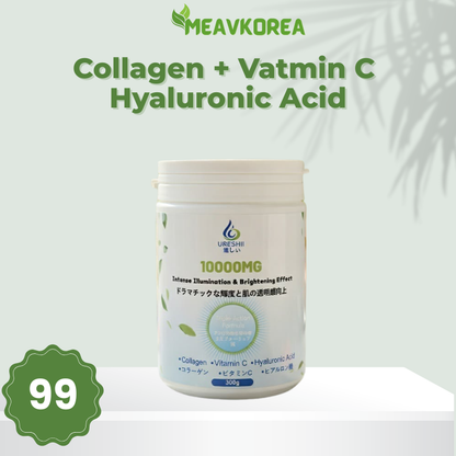 Ureshii Collagen Vitamin C Hyaluronic Acid Powder