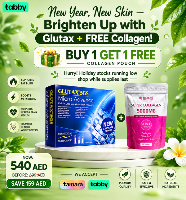 New Year, New Skin — Brighten Up with Glutax + FREE Collagen