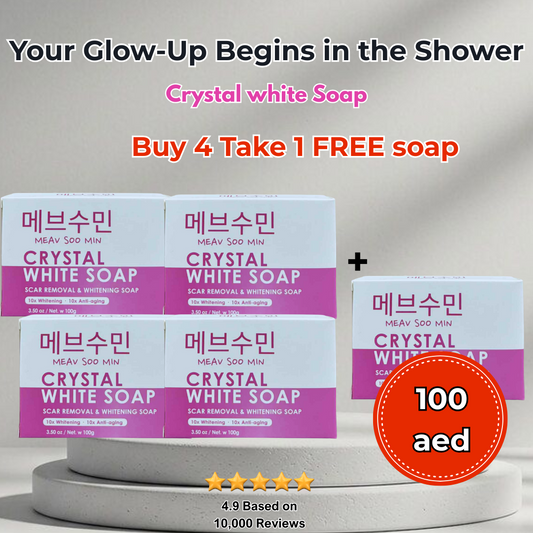 Crystal White Soap – Buy 4, Take 1 FREE
