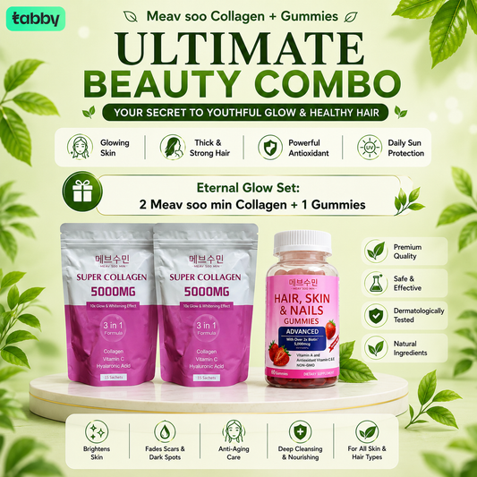 Eternal Glow Set: 2 Collagen + Gummies