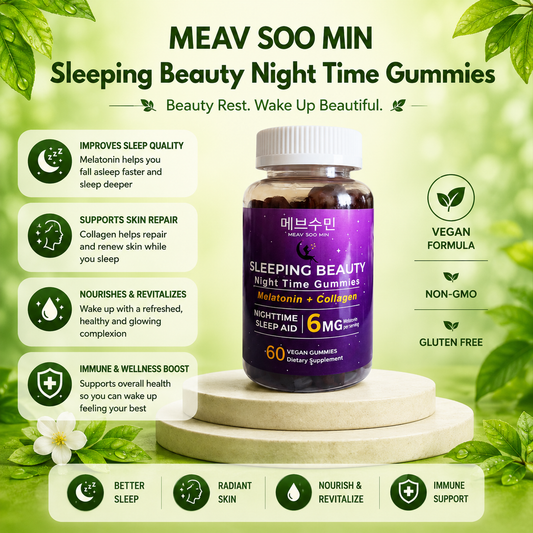 Meav Soo Min Sleeping Beauty Night Time Gummies