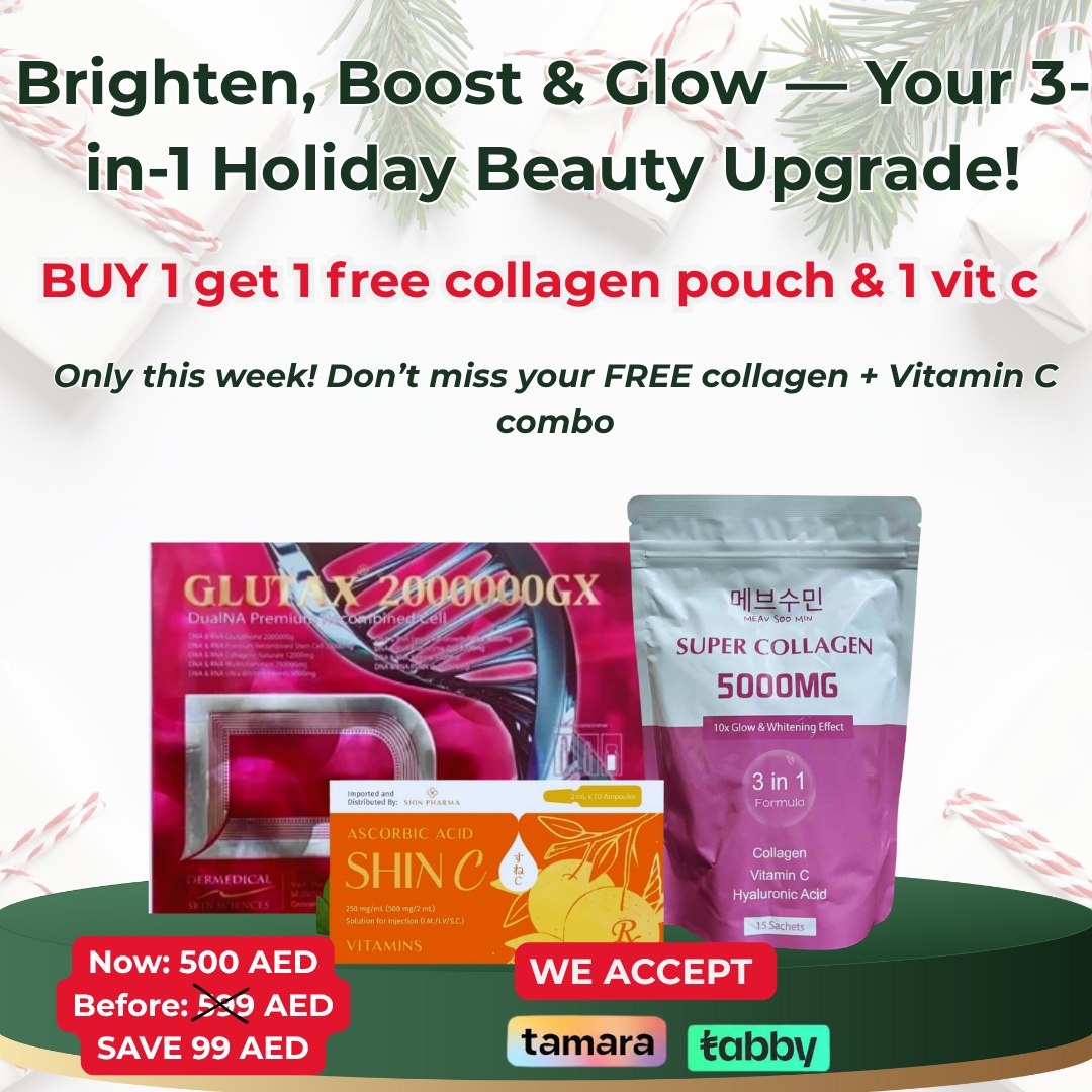 Brighten, Boost & Glow — Your 3-in-1 Holiday Beauty Upgrade