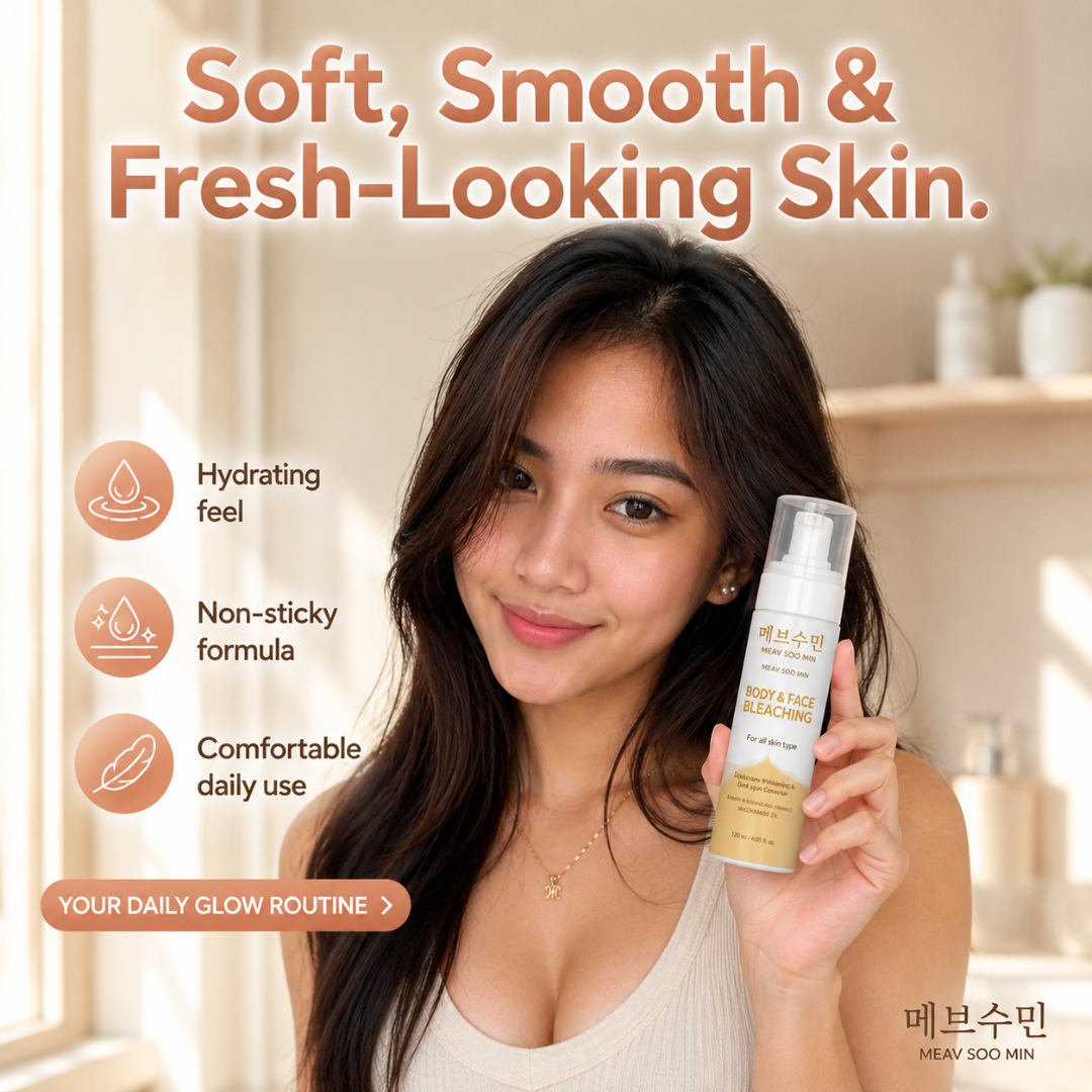 Meav Soo Min Body & Face Bleaching  Cream - Buy1 Take1