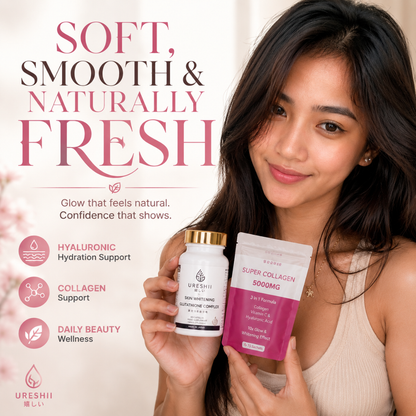 Super Whitening Combo Package - Ultimate Whitening & Antiaging Duo