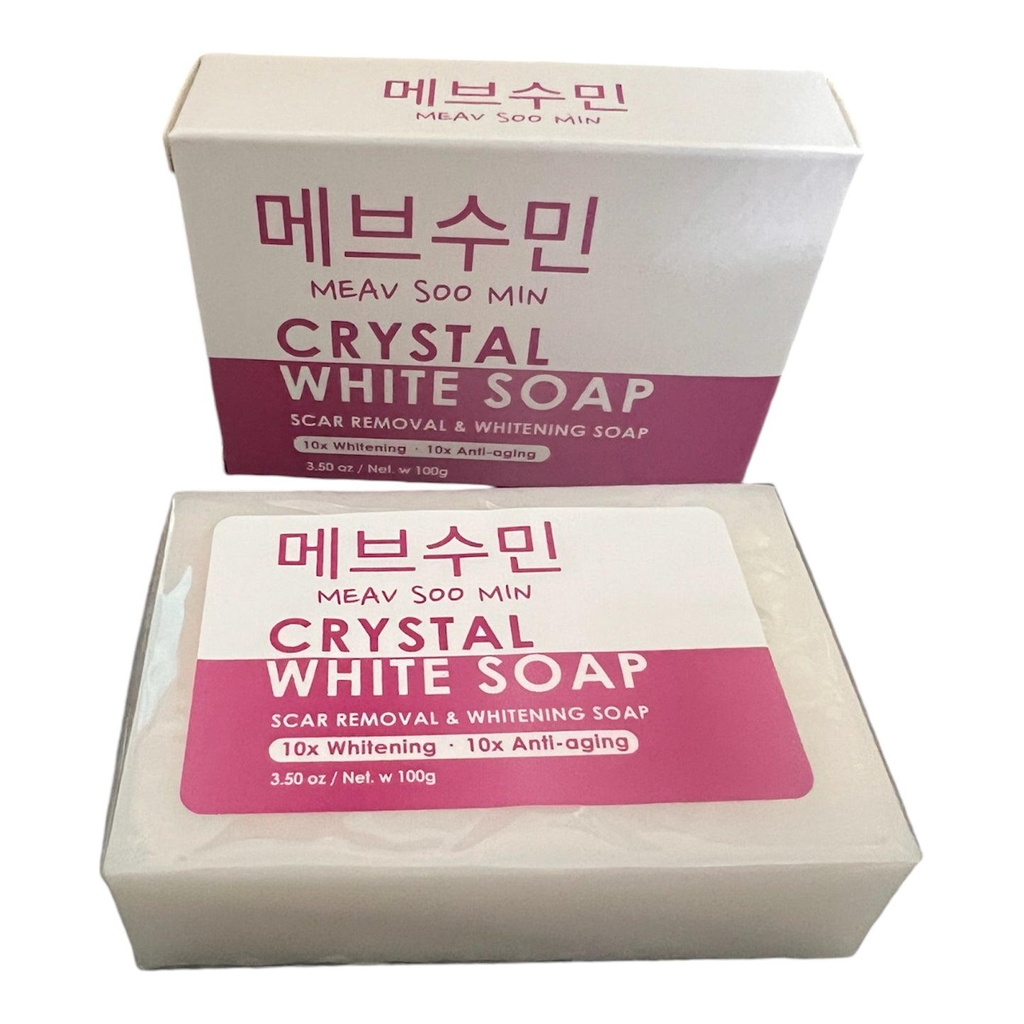 Meav Soo Min Crystal White Soap 100g