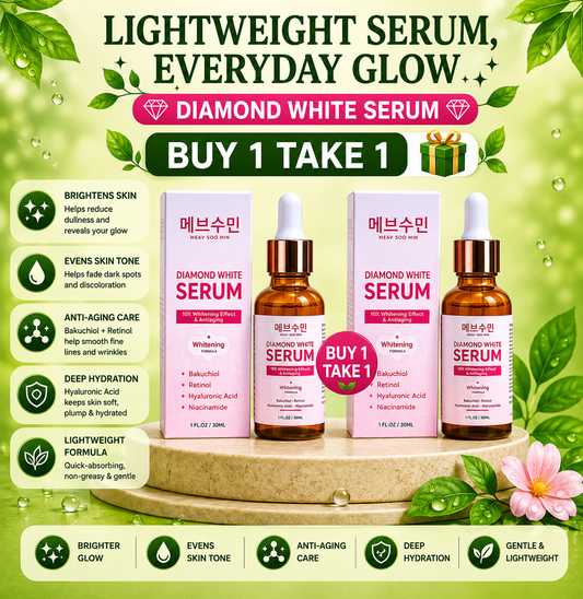 Buy 1 Take 1 Diamond White Radiance Face Serum Hydrating Anti Aging Solution