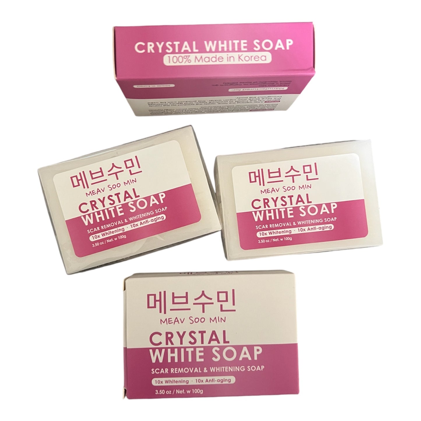 Meav Soo Min Crystal White Soap 100g