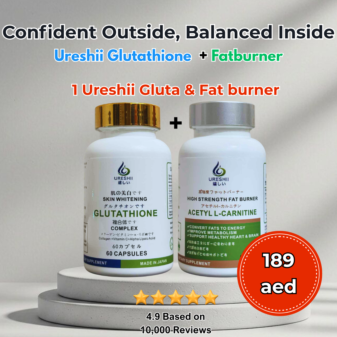 Fair & Slim Combo: Glutathione & Fat Burner