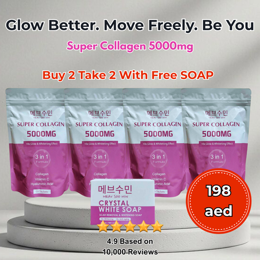 Super Collagen 5000mg  Buy 2 Take 2 With Free SOAP