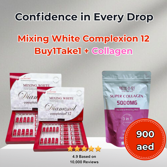 Mixing White Complexion 12 Buy1Take1 + FREE Collagen