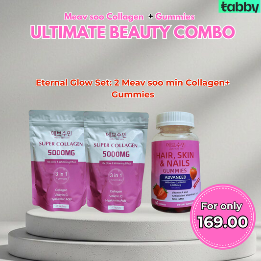 Eternal Glow Set: Collagen + Gummies