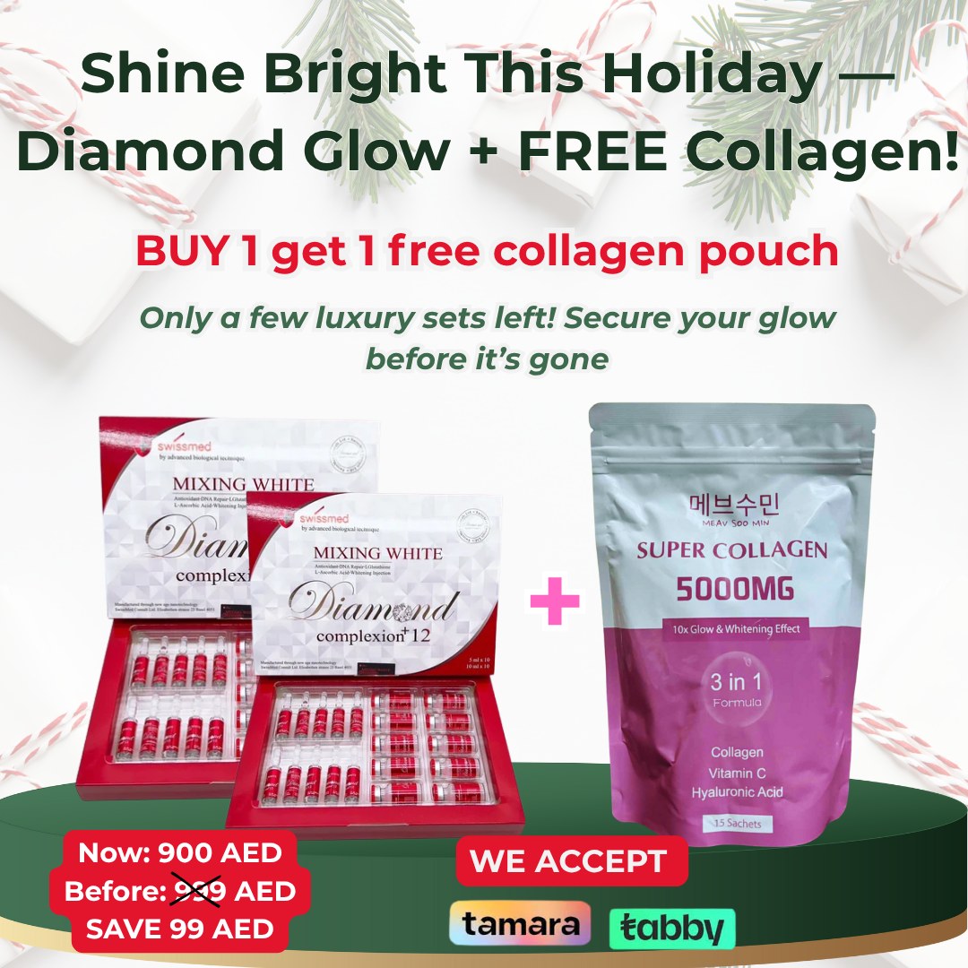 Diamond Complexion 12 Buy 1 Get 1 Free Collagen Pouch