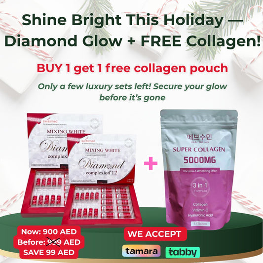 Diamond Complexion 12 Buy 1 Get 1 Free Collagen Pouch