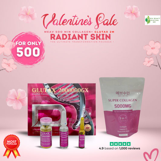 Glutax 2M Radiant Skin + Meav Soo Min Collagen