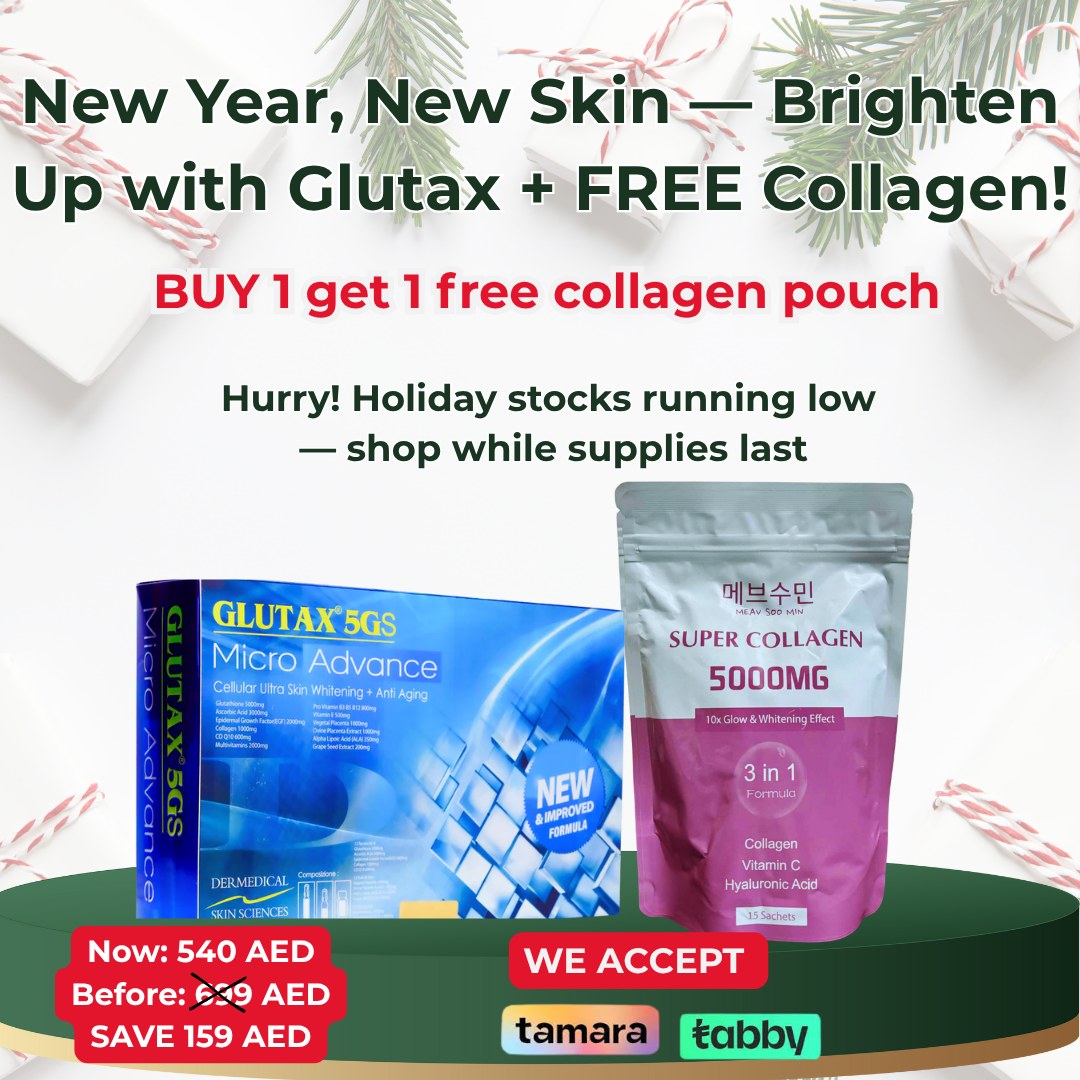 New Year, New Skin — Brighten Up with Glutax + FREE Collagen