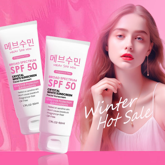 Crystal White Sunscreen SPF 50 (BUY1 TAKE1)