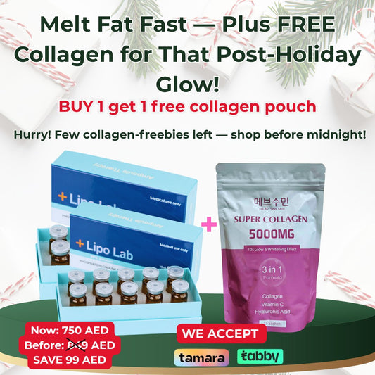 Fat loss bundle with collagen supplement for faster metabolism, weight management and glowing skin support