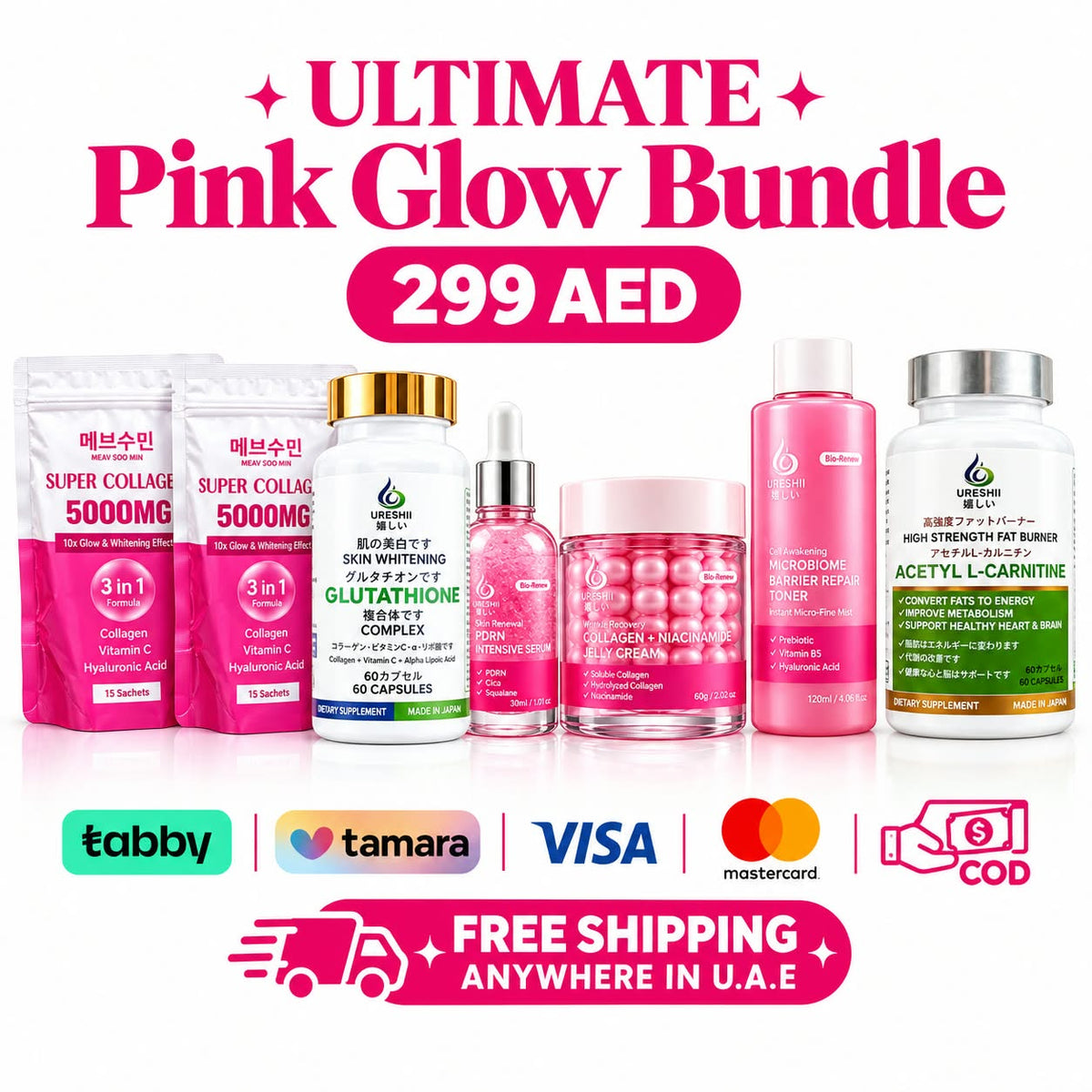 Pink Glow Beauty Collection