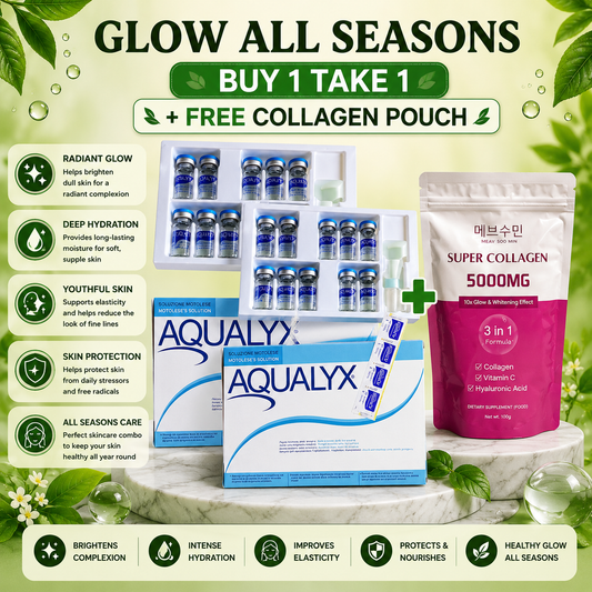 Aqualyx Buy 1 Take 1 + free collagen pouch