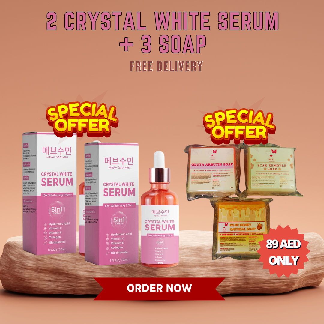 Meav Soo Min Serum and Soap Bundle