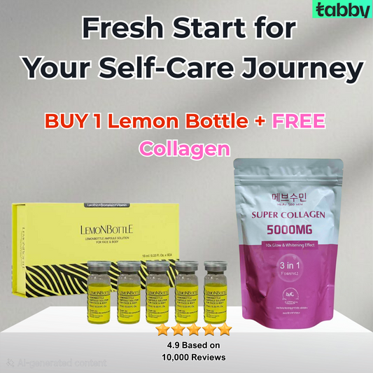 Lemon Bottle 1Box + FREE Collagen